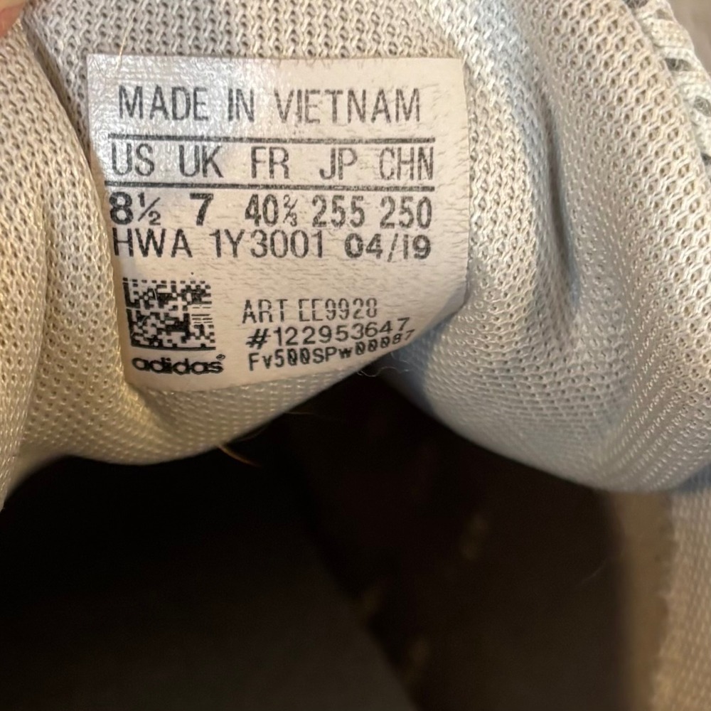 Adidas Edge Lux 3 Women's Running Shoes Beige Sneakers Size 8.5 EE9920 - Picture 6 of 7